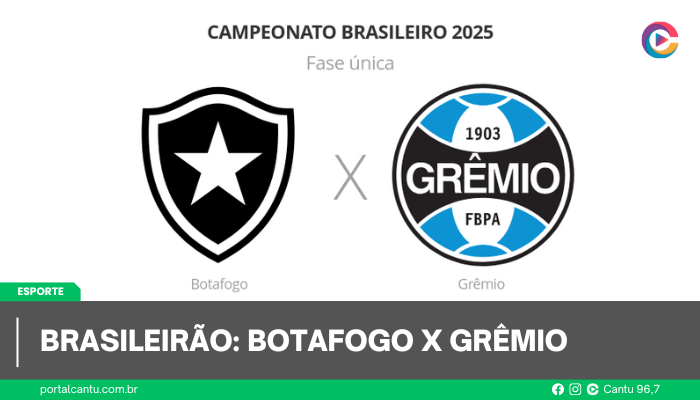 Brasileirão: Botafogo x Grêmio