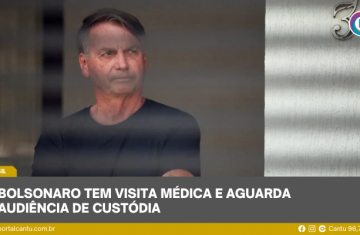 Bolsonaro tem visita médica e aguarda audiência de custódia