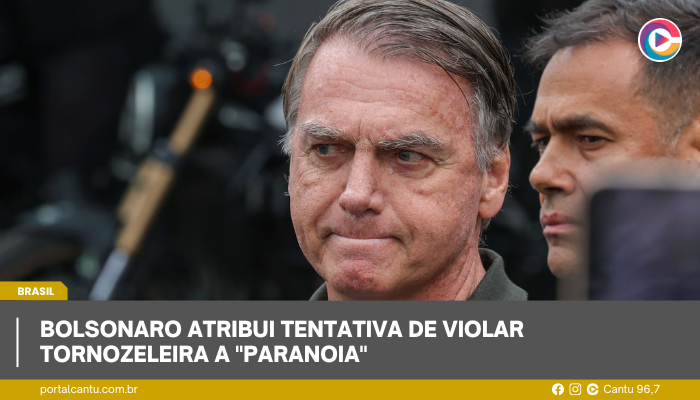 Bolsonaro atribui tentativa de violar tornozeleira a "paranoia"