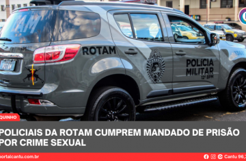Marquinho - Policiais da ROTAM cumprem mandado de prisão por crime sexual