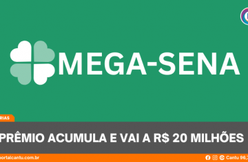 Mega-Sena - Prêmio acumula e vai a R$ 20 milhões