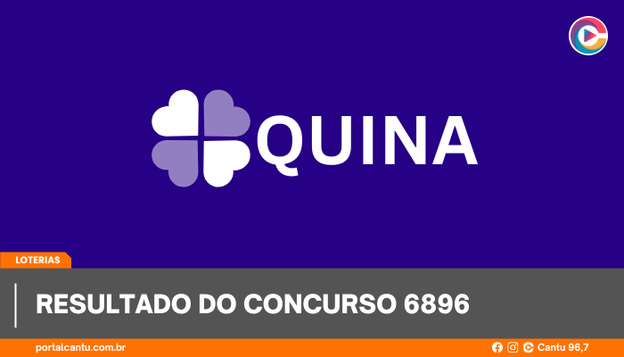 Quina - Resultado do concurso 6896
