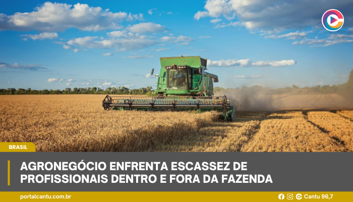 Agronegócio enfrenta escassez de profissionais dentro e fora da fazenda