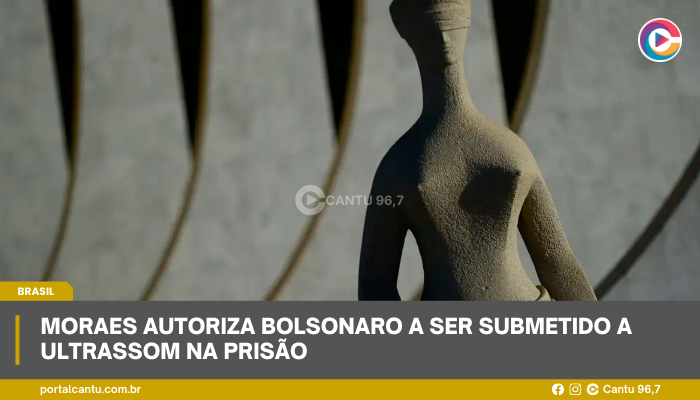 Moraes autoriza Bolsonaro a ser submetido a ultrassom na prisão