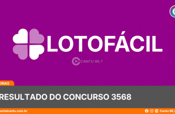 Lotofácil - Resultado do concurso 3568