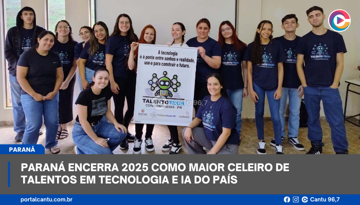 Paraná encerra 2025 como maior celeiro de talentos em tecnologia e IA do país