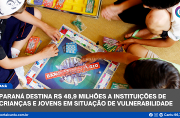 Paraná destina R$ 48,9 milhões a instituições de crianças e jovens em situação de vulnerabilidade