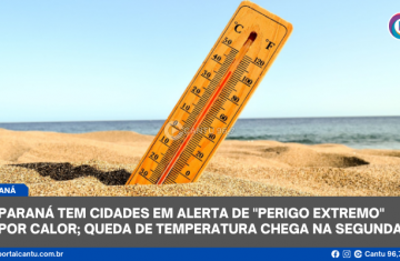 Paraná tem cidades em alerta de 'perigo extremo' por calor; queda de temperatura chega na segunda