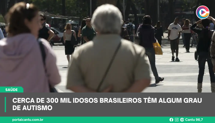 Cerca de 300 mil idosos brasileiros têm algum grau de autismo