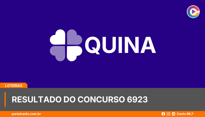 Quina - Resultado do concurso 6923
