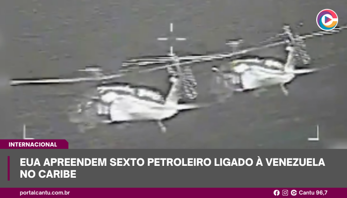 EUA apreendem sexto petroleiro ligado à Venezuela no Caribe