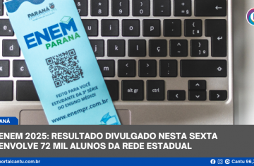 Enem 2025: resultado divulgado nesta sexta envolve 72 mil alunos da rede estadual