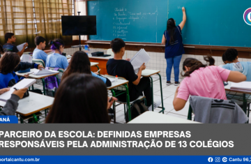 Parceiro da Escola: definidas empresas responsáveis pela administração de 13 colégios