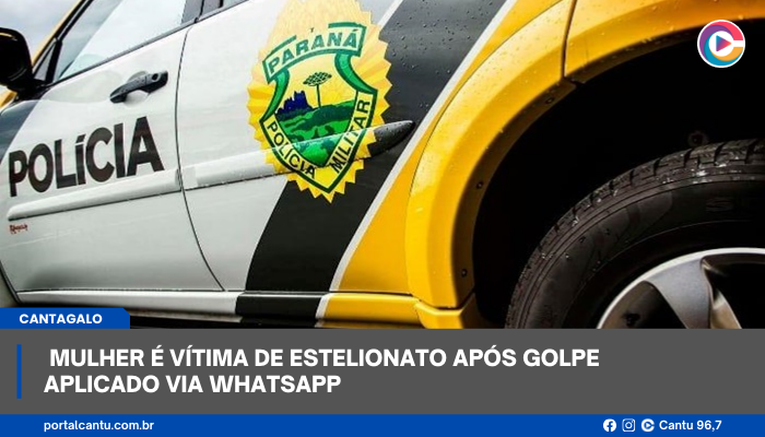 Cantagalo - Mulher é vítima de estelionato após golpe aplicado via WhatsApp