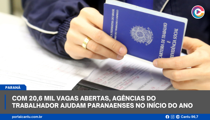 Com 20,6 mil vagas abertas, Agências do Trabalhador ajudam paranaenses no início do ano