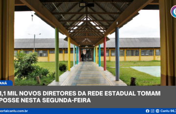 1,1 mil novos diretores da rede estadual tomam posse nesta segunda-feira