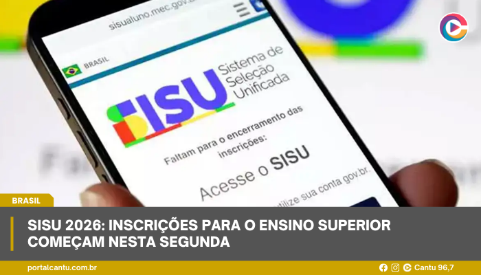Sisu 2026: inscrições para o ensino superior começam nesta segunda