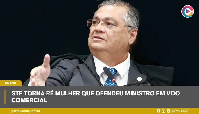 STF torna ré mulher que ofendeu ministro em voo comercial