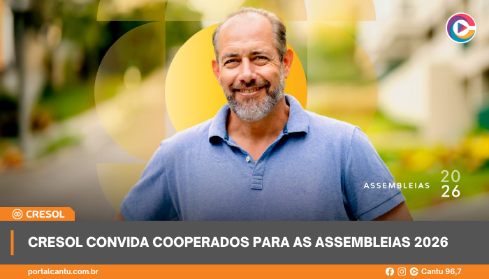 Cresol convida cooperados para as Assembleias 2026