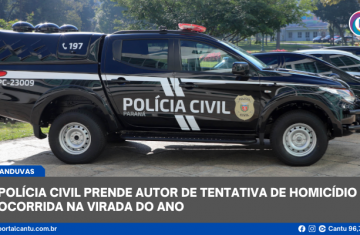 Catanduvas - Polícia Civil prende autor de tentativa de homicídio ocorrida na virada do ano