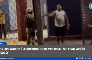 Ex-jogador é agredido por policial militar após jogo