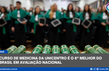 Curso de Medicina da Unicentro é o 6º melhor do Brasil em avaliação nacional
