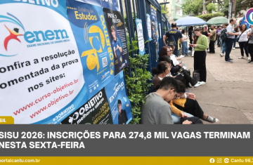Sisu 2026: inscrições para 274,8 mil vagas terminam nesta sexta-feira