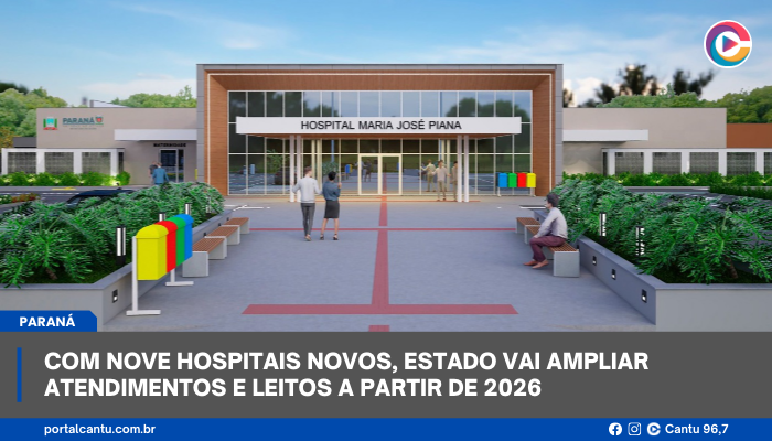 Com nove hospitais novos, Estado vai ampliar atendimentos e leitos a partir de 2026