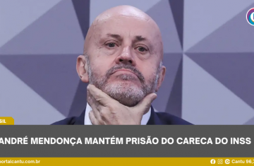 André Mendonça mantém prisão do Careca do INSS
