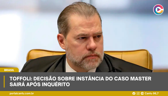 Toffoli: decisão sobre instância do caso Master sairá após inquérito