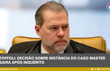 Toffoli: decisão sobre instância do caso Master sairá após inquérito