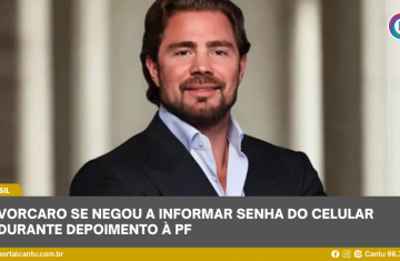 Vorcaro se negou a informar senha do celular durante depoimento à PF