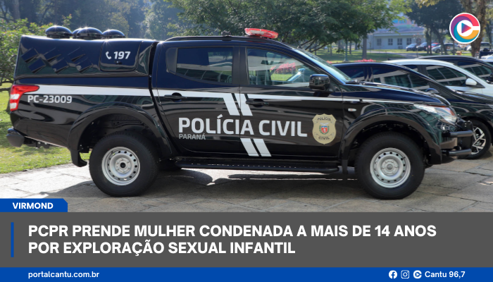Virmond - PCPR prende mulher condenada a mais de 14 anos por exploração sexual infantil