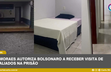 Moraes autoriza Bolsonaro a receber visita de aliados na prisão