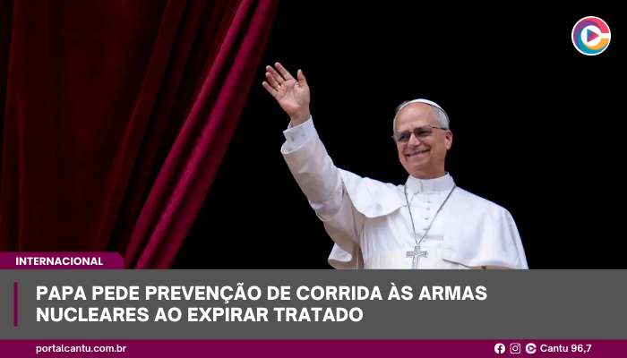Papa pede prevenção de corrida às armas nucleares ao expirar tratado