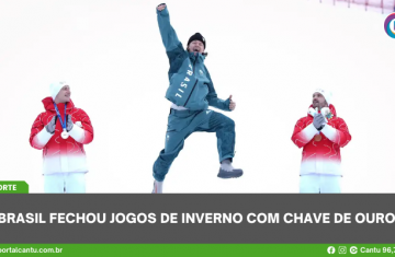 Brasil fechou Jogos de Inverno com chave de ouro
