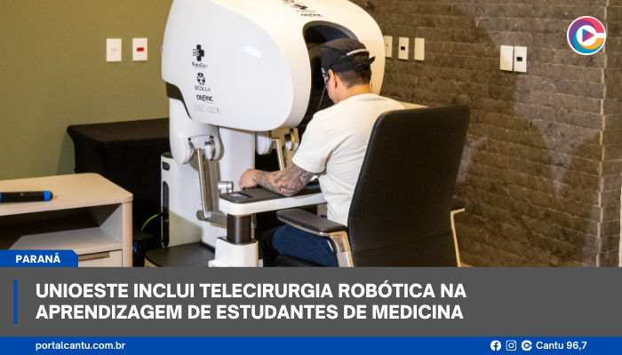 Unioeste inclui telecirurgia robótica na aprendizagem de estudantes de Medicina