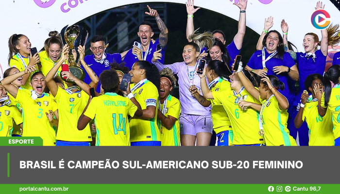 Brasil é campeão sul-americano sub-20 feminino