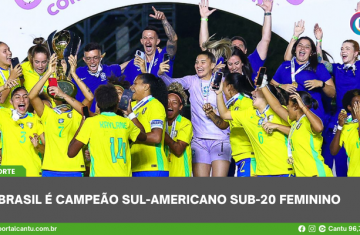 Brasil é campeão sul-americano sub-20 feminino