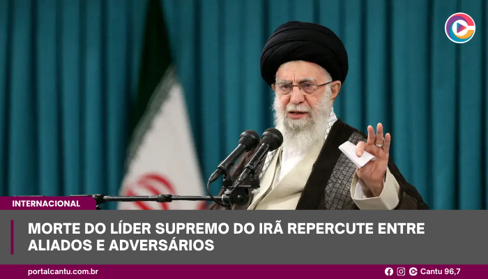 Morte do líder supremo do Irã repercute entre aliados e adversários