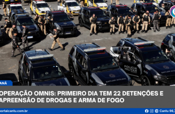 Operação Omnis: primeiro dia tem 22 detenções e apreensão de drogas e arma de fogo