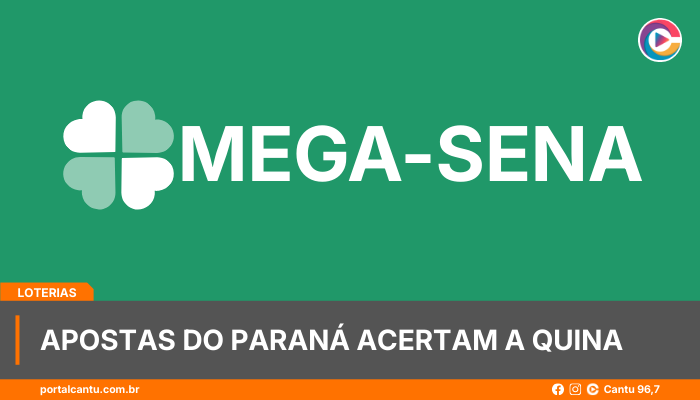 Mega-Sena - Apostas do Paraná acertam a quina