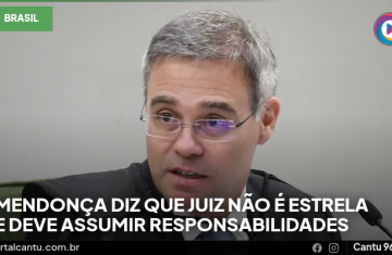 Mendonça diz que juiz não é estrela e deve assumir responsabilidades