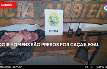 Candói - Dois homens são presos por caça ilegal