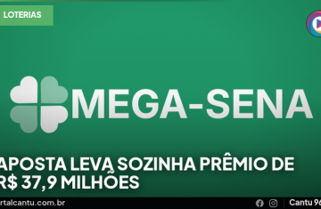 Mega-Sena - Aposta leva sozinha prêmio de R$ 37,9 milhões