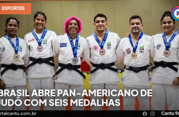 Brasil abre Pan-Americano de judô com seis medalhas