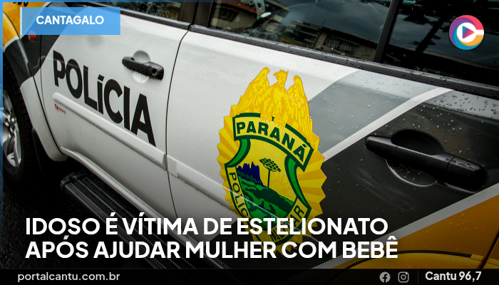 Cantagalo - Idoso é vítima de estelionato após ajudar mulher com bebê