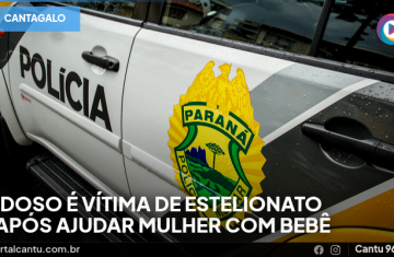 Cantagalo - Idoso é vítima de estelionato após ajudar mulher com bebê