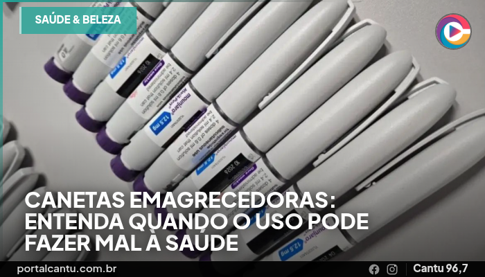 Canetas emagrecedoras: entenda quando o uso pode fazer mal à saúde