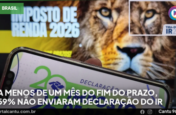 A menos de um mês do fim do prazo, 59% não enviaram declaração do IR